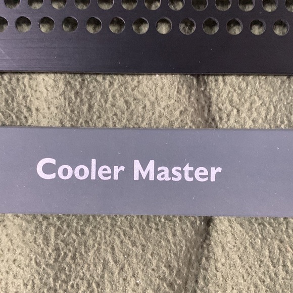 Cooler Master laptop cooling stand with dual fans. Black and gray. - Picture 4 of 4